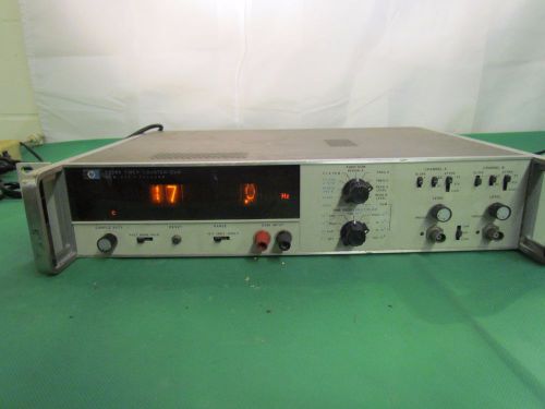 HP 5326B Time Counter DVM Hewlett Packard 5326-B Nixie Tube Display - NICE UNIT