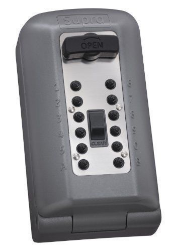 Kidde AccessPoint 002048 KeySafe Professional Security Key Box, with Alarm Gray