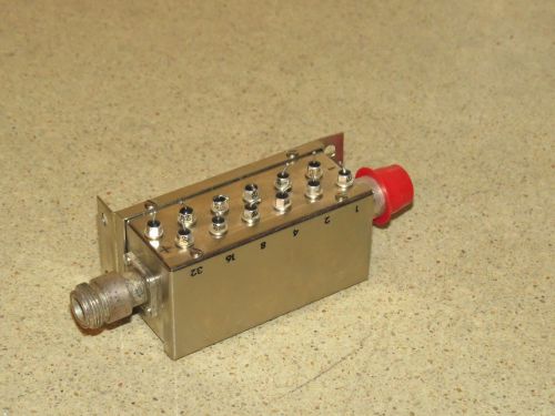 ALAN ATTENUATOR MODEL 50DA63 N EIA CODE 8711 (F1)