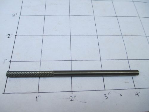 USA Carbide Deburring Burr 3/16&#034; x 1 3/8&#034; x 3/16&#034; x 4&#034; SA Cylinder Single Cut