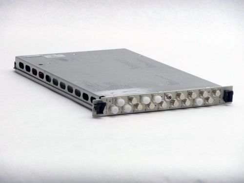 HP AGILENT E4502A 1x17 VXI FC/PC OPTICAL SWITCH MODULE 75000 C-SIZE Broken Tabs
