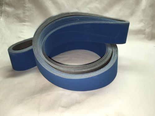 2&#034;x72&#034; Sanding Belts NEW CERAMIC 220 Grit Premium  &#034;J&#034; Flex (5pcs)