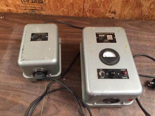 Carl Zeiss Microscope Light Source Power Supply 39-26-22 &amp; 39-25-28 Transformer