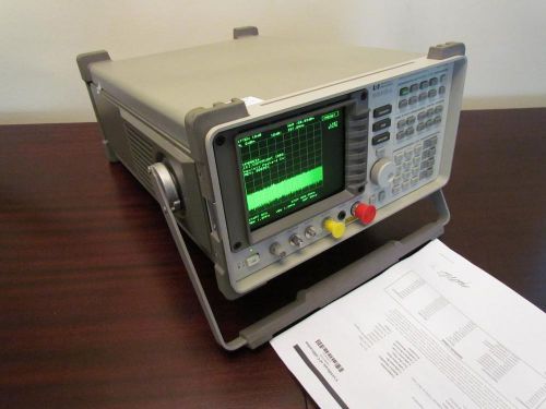 HP / Agilent 8563A 9 KHz to 22 GHz Portable Spectrum Analyzer - Calibrated!