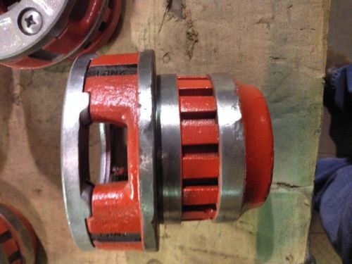 RIDGID 12R 2 INCH HAND THREADER DIE HEADS REFURBISHED WITH NEW DIES