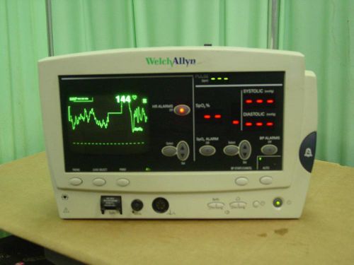 WELCH ALLYN 62000 SERIES VITAL SIGNS MONITOR NIBP SpO2 ekg recorder