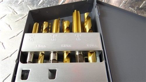 NICE! COMPLETE INDEX OF HSS METRIC TAPS &amp; DRILLS 2.05 MM TO 10.20 MM HERTEL