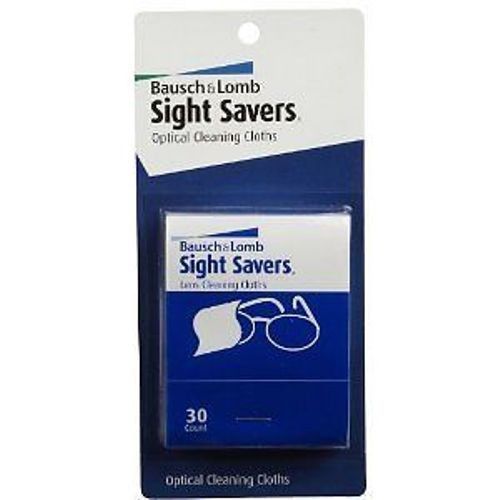 Bausch and Lomb Sight Savers Optical Cleaning Cloths - 60 Count