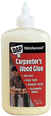 WOOD GLUE,DAP CARPENTER,8 OZ