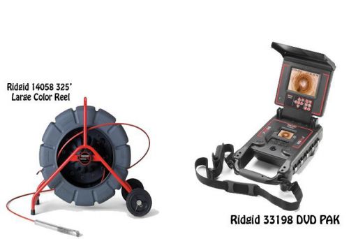 Ridgid 325&#039; color reel (14058) dvdpak (33198) for sale