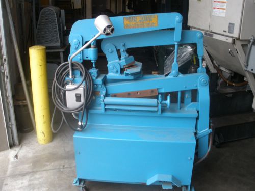 Dvorak Hydraulic IronWorker Model 3138H