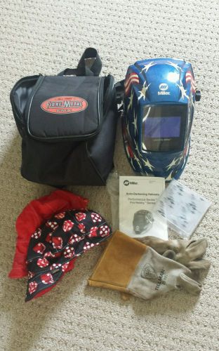 Miller elite digital welding helmet with auto darkening lot for sale