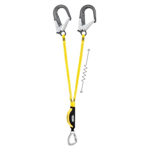 Petzl ABSORBICA-Y 80 MGO shock absorbing lanyard ANSI 80cm Tower Climbing 2016