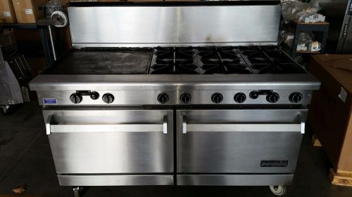 Imperial Range - 2 ovens,2&#039; griddle, raised griddle