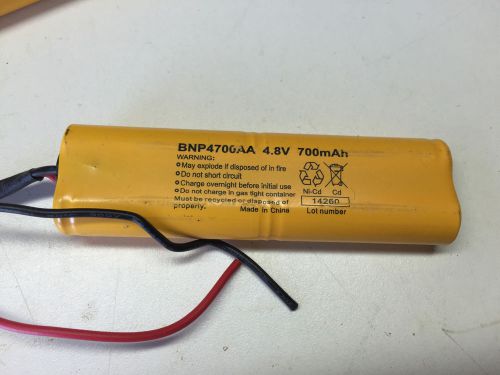 Power Rite 4.8V 700mAh BNP4700AA Exit Light Battery