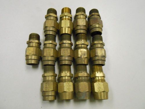 68RB-6-8 PARKER REUSABLE AIR BRAKE HOSE FITTING (QTY 13)