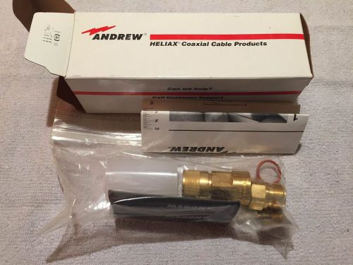 ANDREW PN: F4NM N-MALE 1/2&#034; CONNECTOR - BRAND NEW IN BOX - NEVER USED