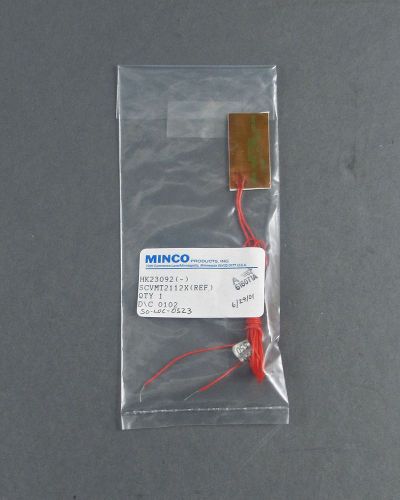 Minco products hk23092 thin, flexible thermal ribbon sensor 1.562&#034; x 0.937&#034; for sale