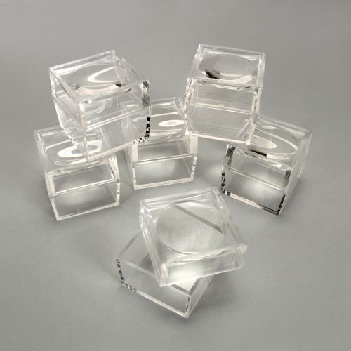 Laboratory Magnifying Jars, 41D x 60H mm, Transparent, pkt of 6 pcs