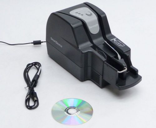 BURROUGHS SMARTSOURCE 120DPM CHECK SCANNER ENDORSER SSP1120100-PKA+POWER SUPPLY