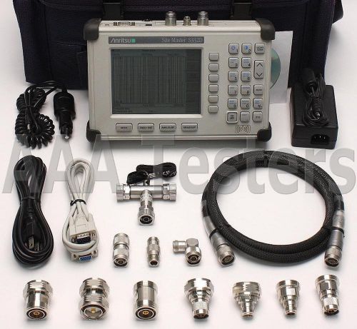 Anritsu SiteMaster S332D Cable / Antenna &amp; Spectrum Analyzer w/ Opt 29