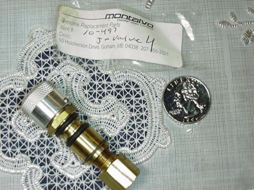 GENUINE Montalvo 10-497 Web Control Valve 3-Way Brass NEW!