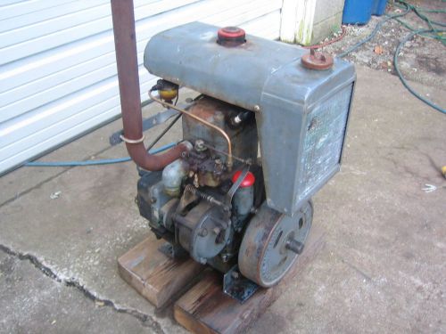 Novo 1 cylinder antique gas engine, roller engine, great runner hit for sale