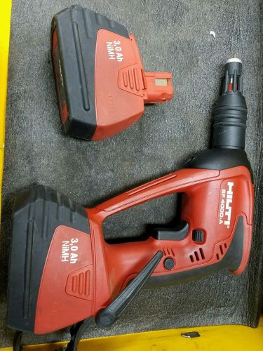 HILTI SF 4000-A, 18V Cordless Tool used