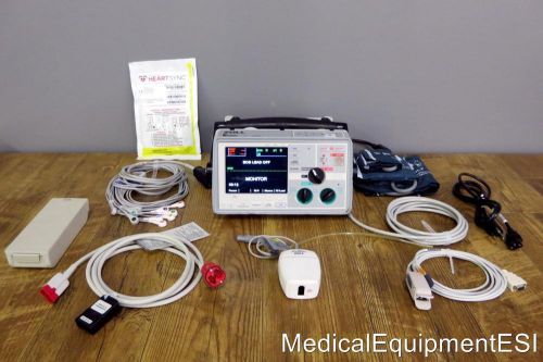 ZOLL E Series 12 Lead ECG SpO2 NIBP etCO2 Pacing Analyze ALS LoFlo CO2 Sensor