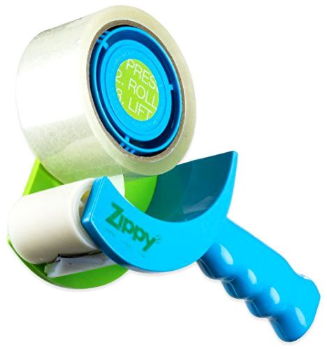 Zippy- 8x easier! revolutionary! best tape gun for moving, home &amp; office- safe- for sale