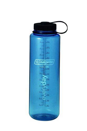 Nalgene wide mouth bottle blue 48 oz for sale