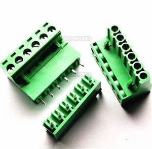 2 Pcs New Kf2edgk Kf-6P 6Pin Right Angle Plug-In Terminal Connector 5.08Mm Pit P