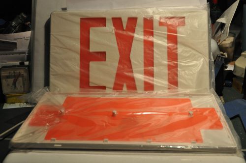 Lot of Exit Signs 6 pcs.