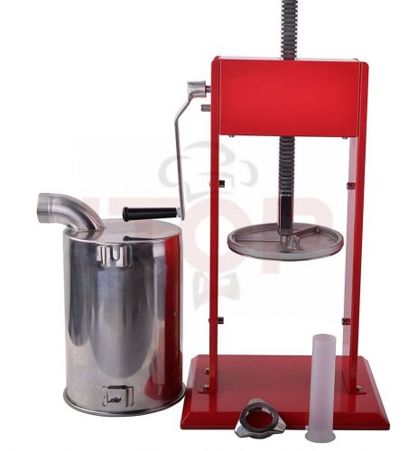 New itop sausage stuffer vertical stainless steel 3l/6.6lb ss pound meat filler for sale