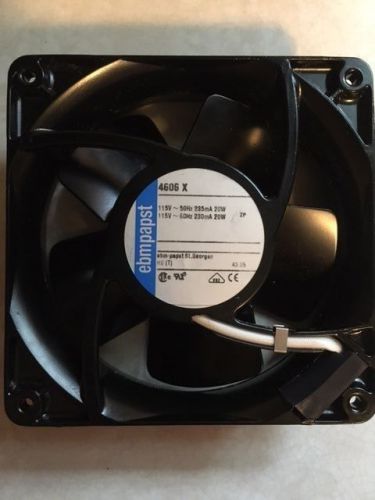 EBMPAPST 4606 X 115 - 50Hz 235mA 20W 115 - 60Hz 230 mA 20W FAN