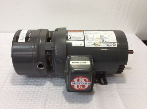 US Motors 1 HP Motor Cat# U1S2AFC B56C Frame, 1750 RPM, 208-230/460V, Mod. F016