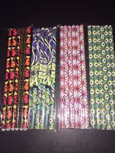 Vera Bradley Set Of 24 Gem Pencils New