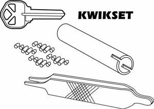 Prime-Line E 2400 Metal No.5 Pin Re-Keying Kit for Kwikset Door Locks