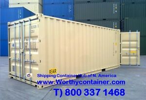 Double Door(DD) - 20&#039; New / One Trip Shipping Container in Detroit, MI