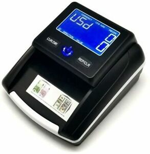 Counterfeit Bill Detector. Checks For UV(Ultraviolet), MG(Magnetic), Paper And