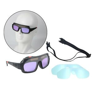 Solar Auto Darkening Welding Goggles Eye Protection Glasses Welder Eyewear