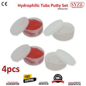 New Dental Impression Putty 4 Pair quick Setting Dental Teeth Custom Mould SYZE