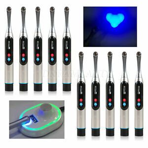 10*Dental 360° LED Curing Light 1 Second Fast Cure Wide Spectrum 2200mw 10W XK