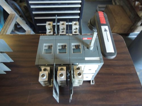 ABB OT 600U30C Disconnect/Transfer Switch 600 Amp