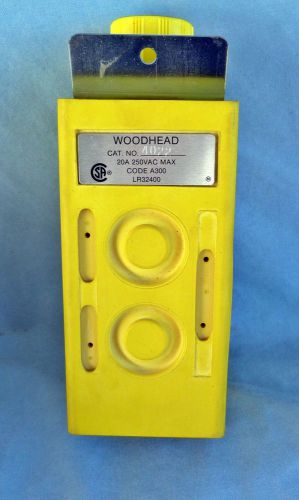 DANIEL WOODHEAD #4022 PENDANT 2-PUSH BUTTON STATION**New**