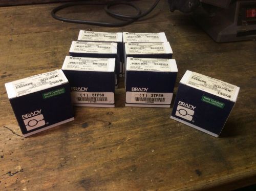 (8) BRADY WML-511-292, 32430, 100 LABELS, WIRE MARKING LABELS NIB / WML511292