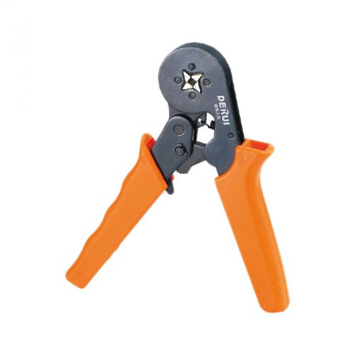 Self regulating ratcheting ferrule crimper awg24-10 mini crimping plier hot sale for sale