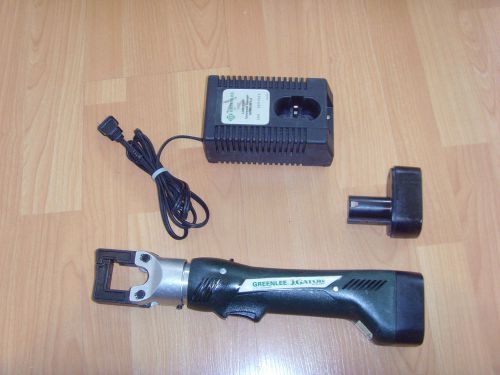 Greenlee gator ek410 cordless cable crimping for sale