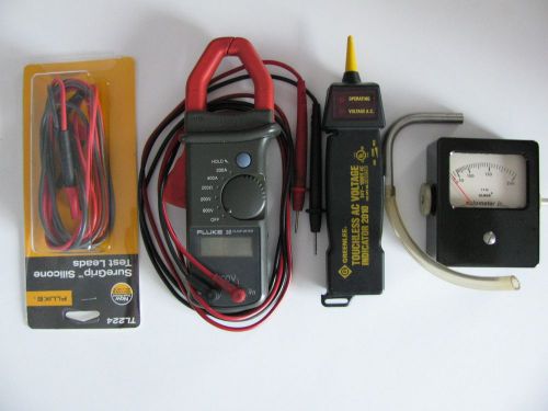 Fluke, greenlee, alnor test instruments for sale