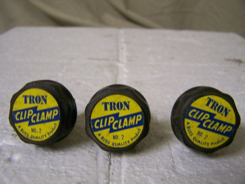 Tron Clip Clamps No. 2  Buss Product Qty. 3